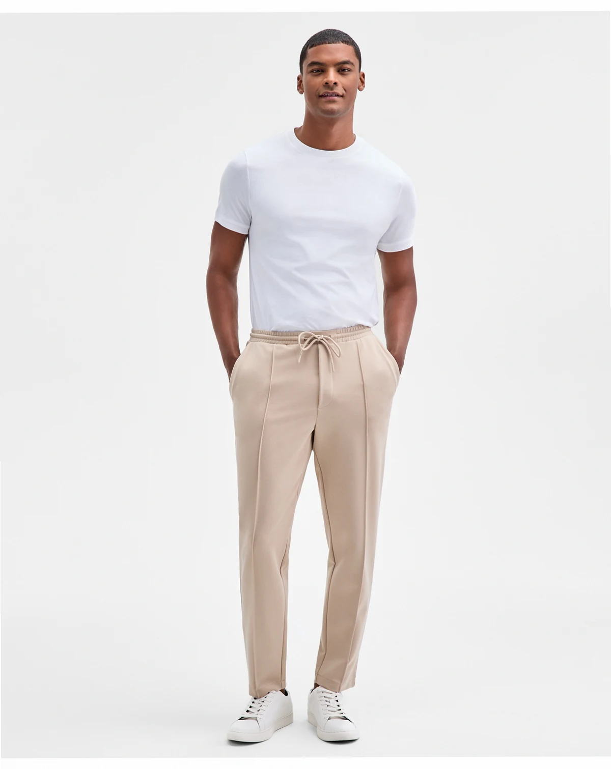 Men's Alfatech Regular-Fit Compact Textured Ponte-Knit Pants, Exclusively at Macy's
