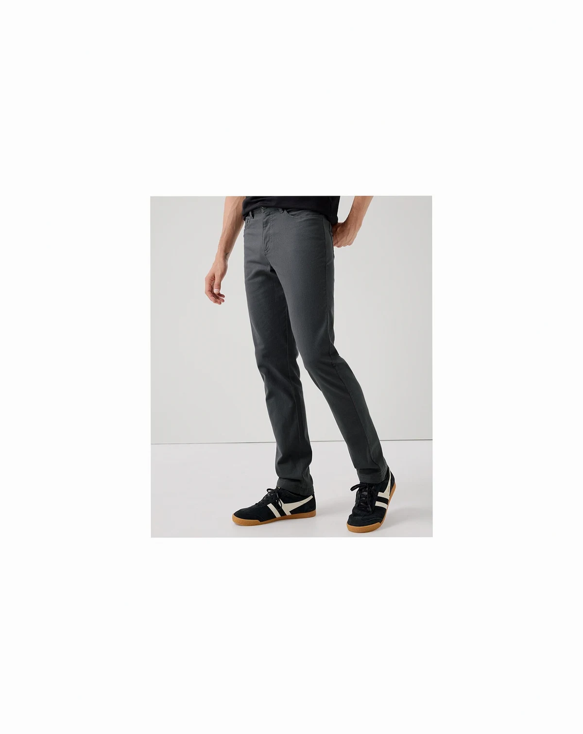 Men's Organic Cotton Stretch Twill Denim 5-Pocket Pant - 32" Inseam