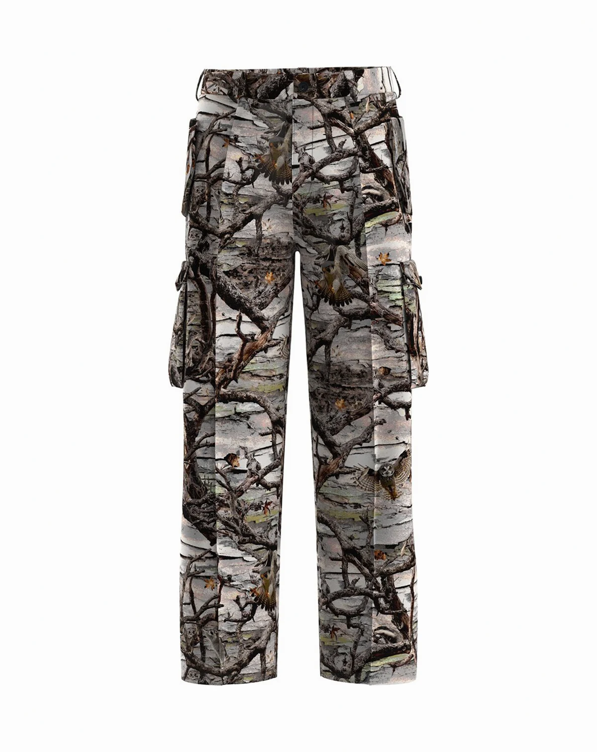 Men's Flynn All Over Print Wide Leg Trousers