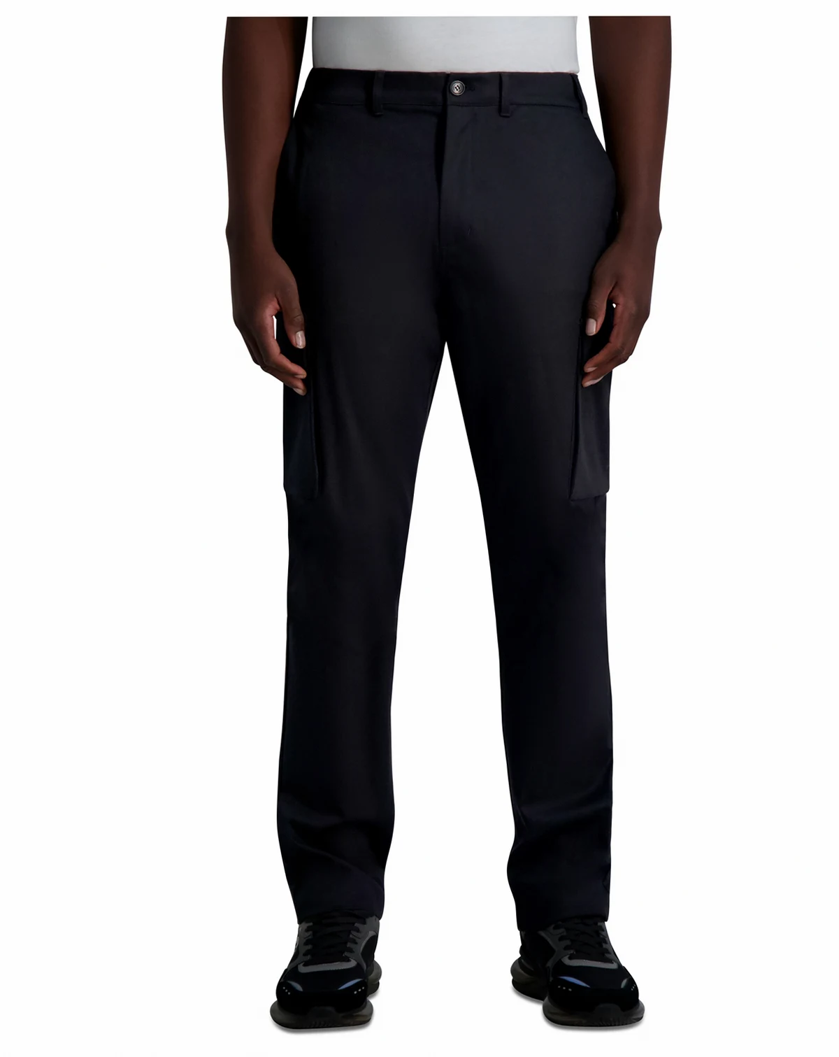 Men's Straight-Fit Twill Cargo Pants
