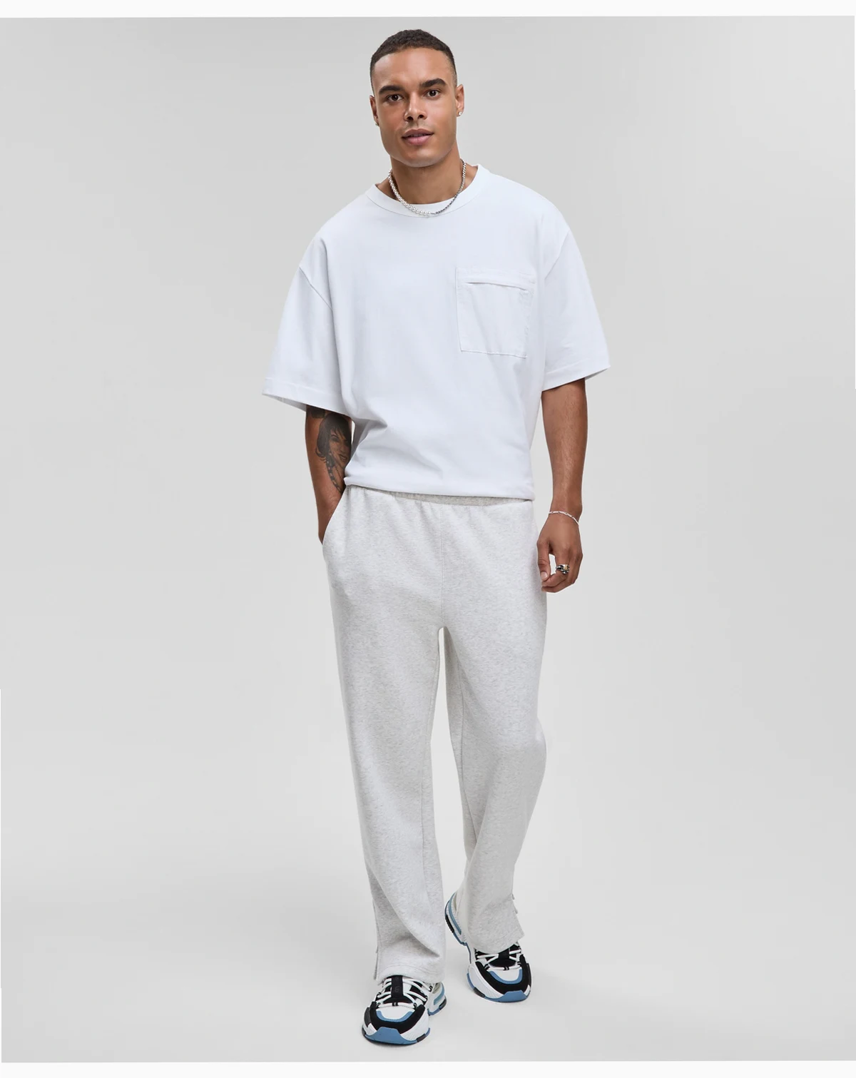 Men's Relaxed-Fit Scuba Heather Sweatpants, Macy's Exclusive