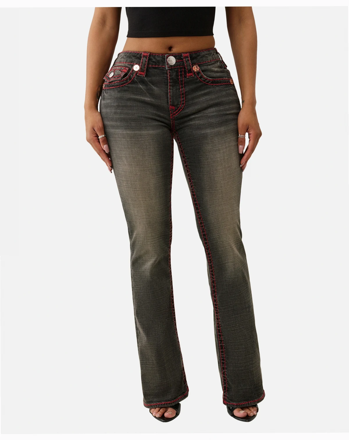 Women's Becca Super T Bootcut Flap Jeans