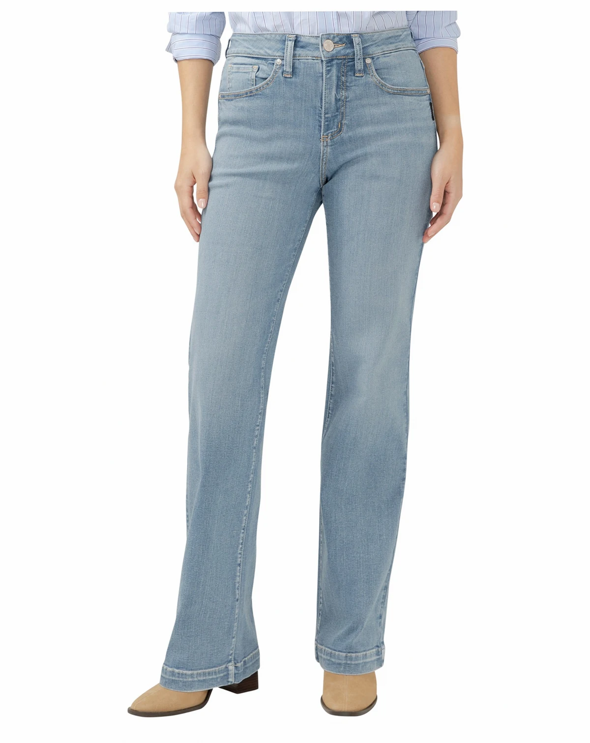Women's Avery High Rise Curvy Fit Trouser Jeans