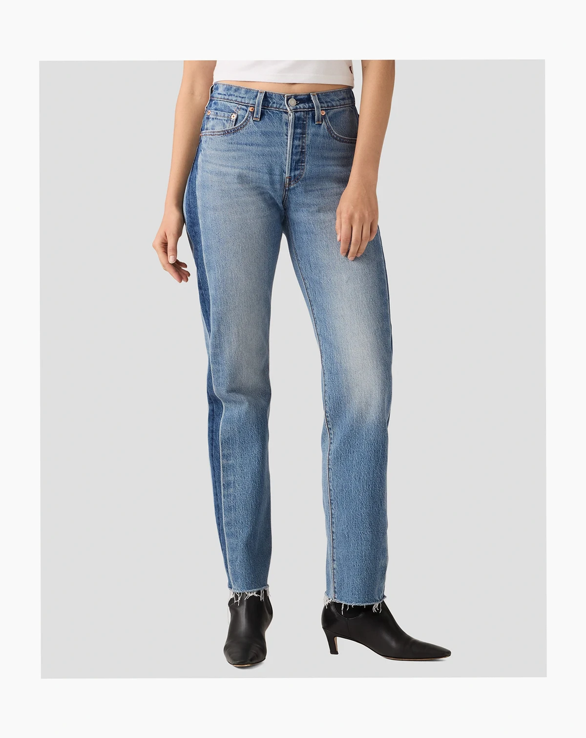 Women's 501 Curve Straight Leg High-Rise Jeans