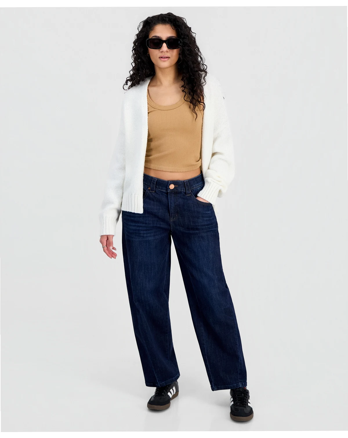 Women's "Ab" Solution High Rise Barely Barrel Jeans