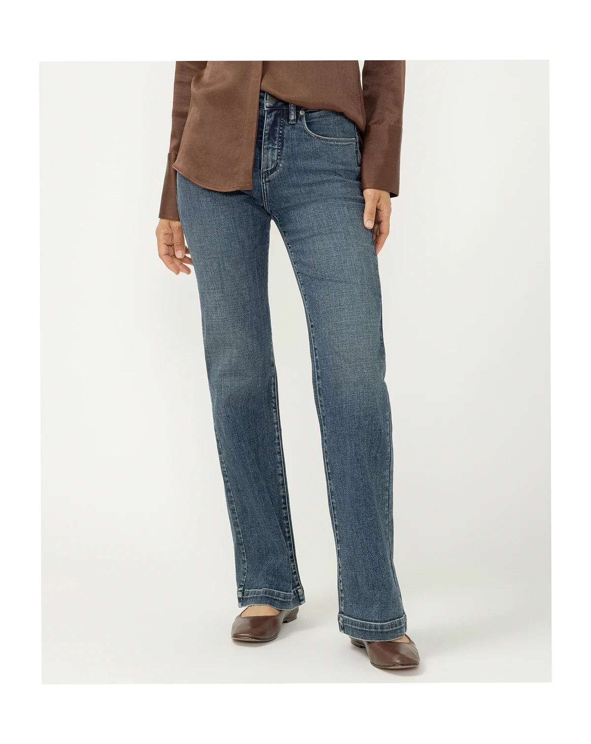 Women's Avery Curvy-Fit Trouser Jeans