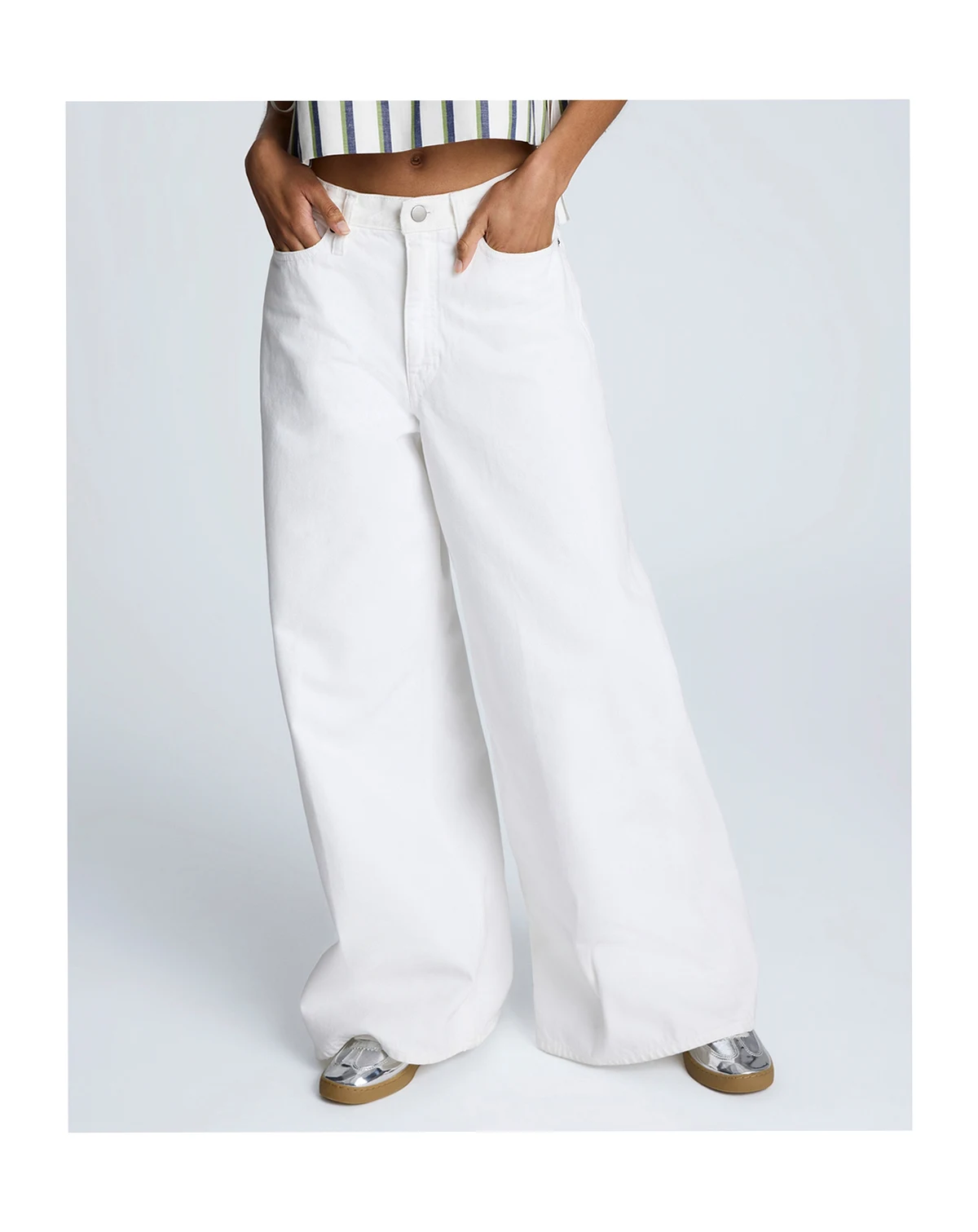 Women's High-Rise Wide-Leg Jeans