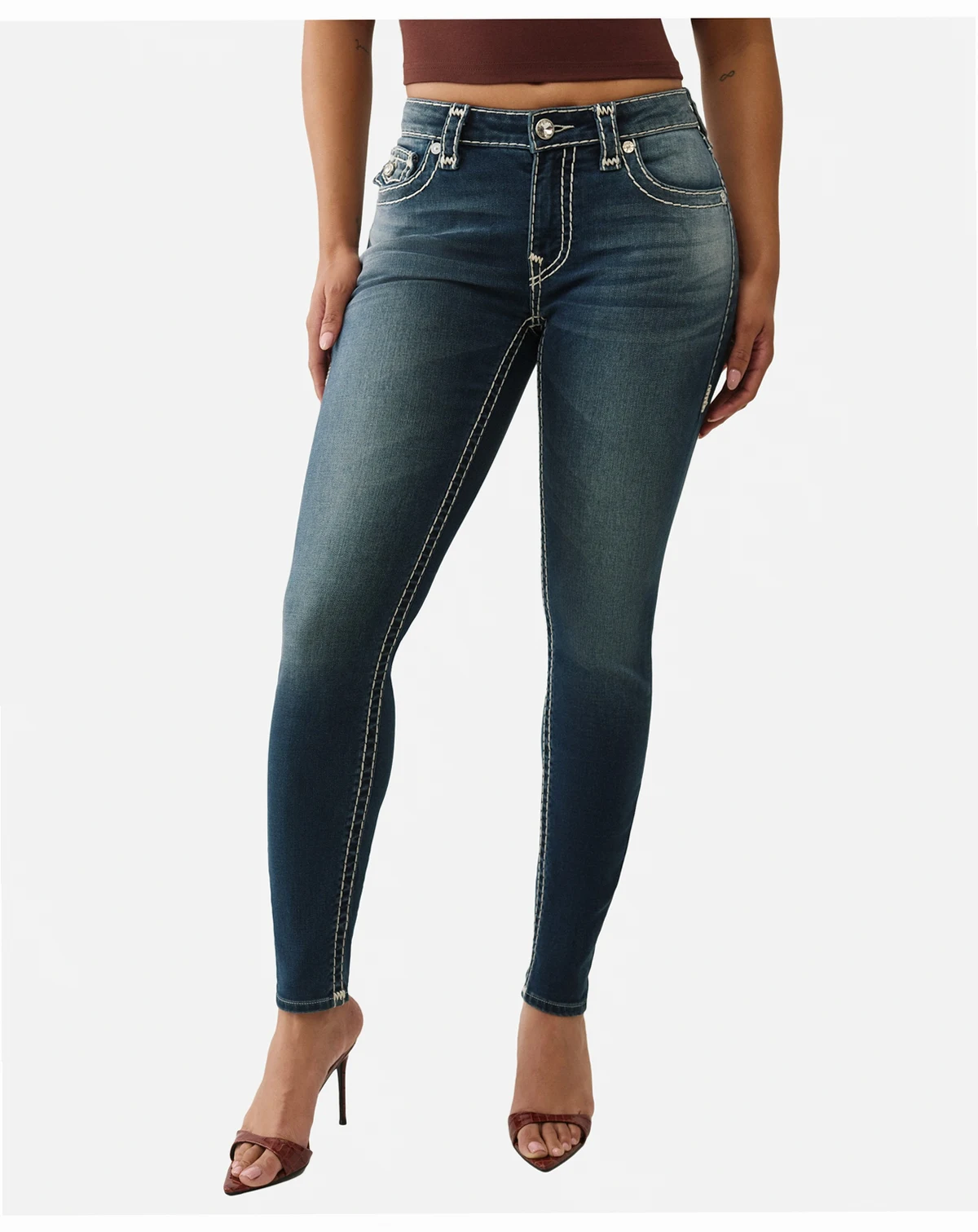 Women's Jennie Skinny Flap Super T Jeans