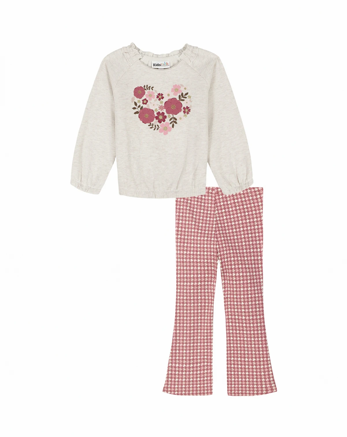 Girls' Toddler 4T-6X Long-Sleeve Top and Pants, 2-Piece Set