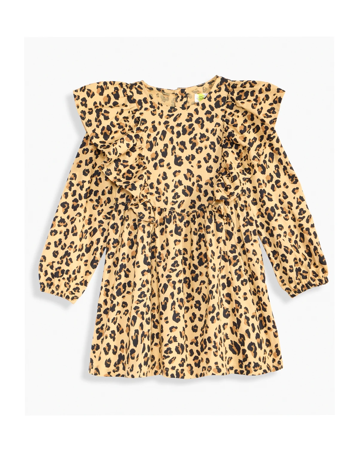 Girls' Toddler 2T-4T Leopard Print Ruffle Dress, Macy's Exclusive