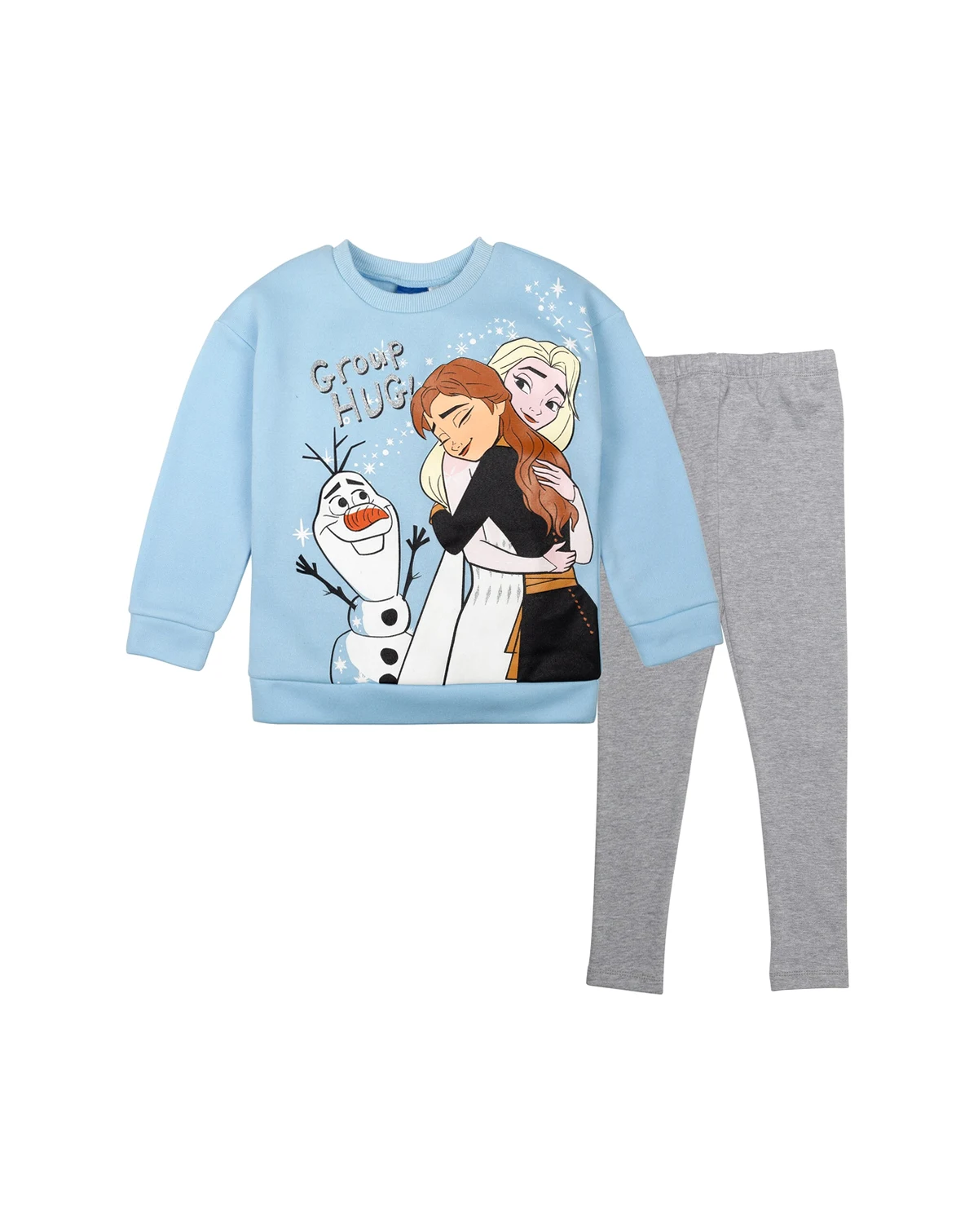 Toddler Girls Disney Sweatshirt and Leggings Outfit Set