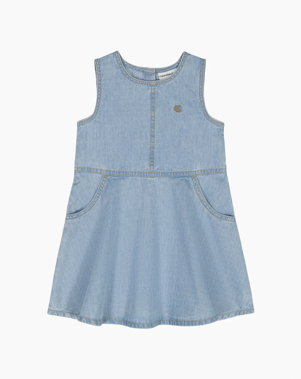 Girls' Toddler 2T-4T Sleeveless Denim Dress