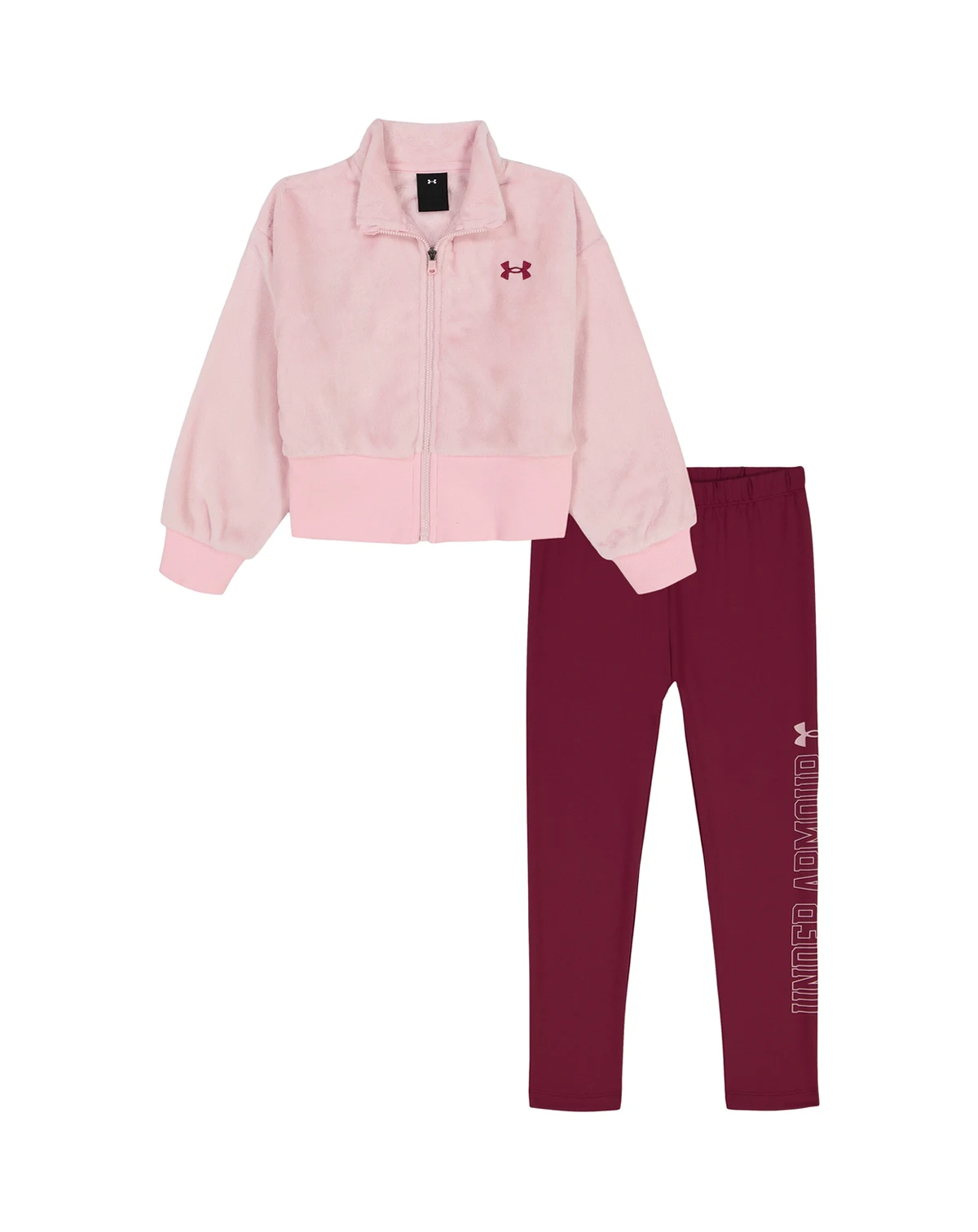 Girls 2T-6X Full-Zip Jacket and Stretch Leggings, 2-piece Set