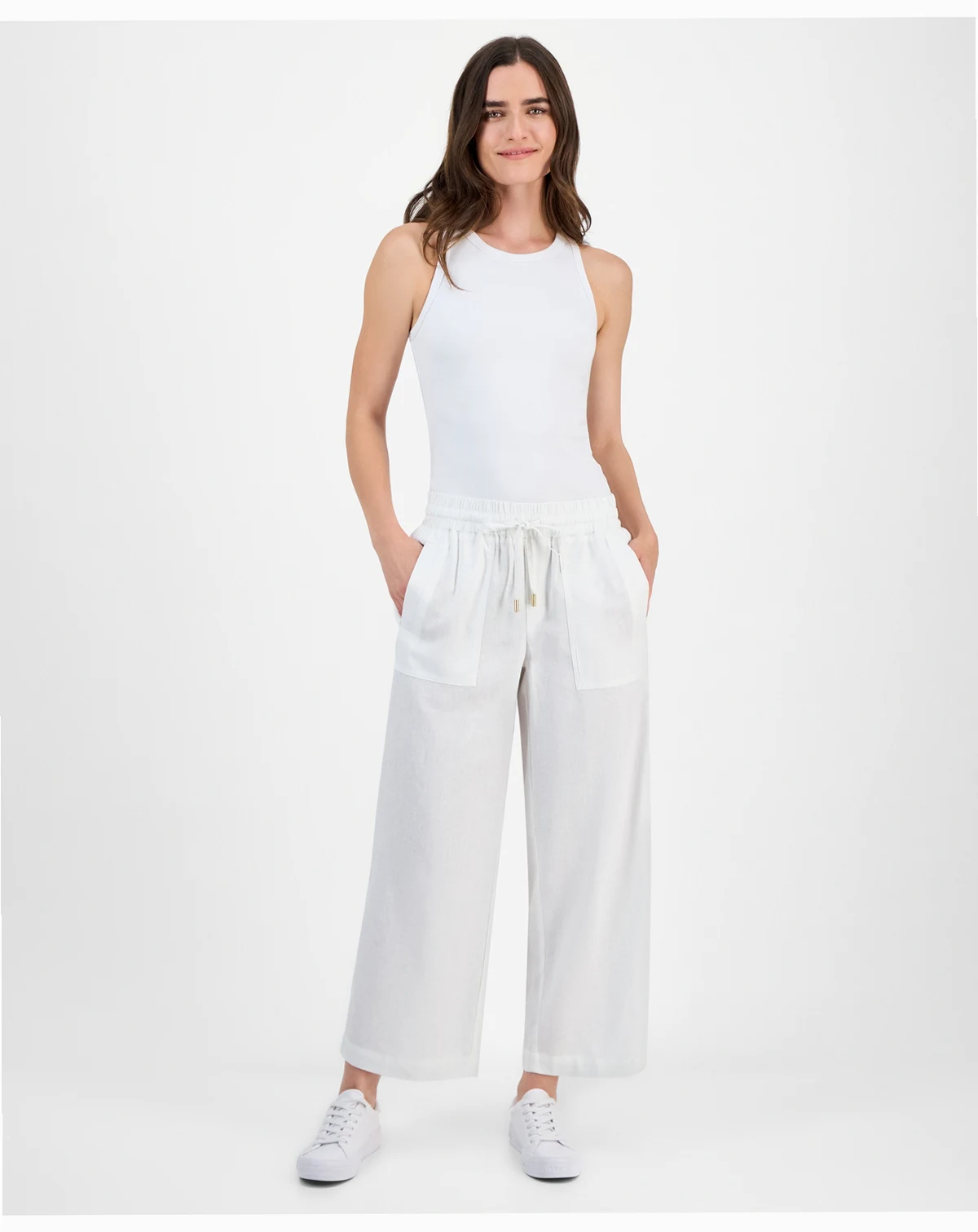 Nautica Women's Mid-Rise Ankle Pants