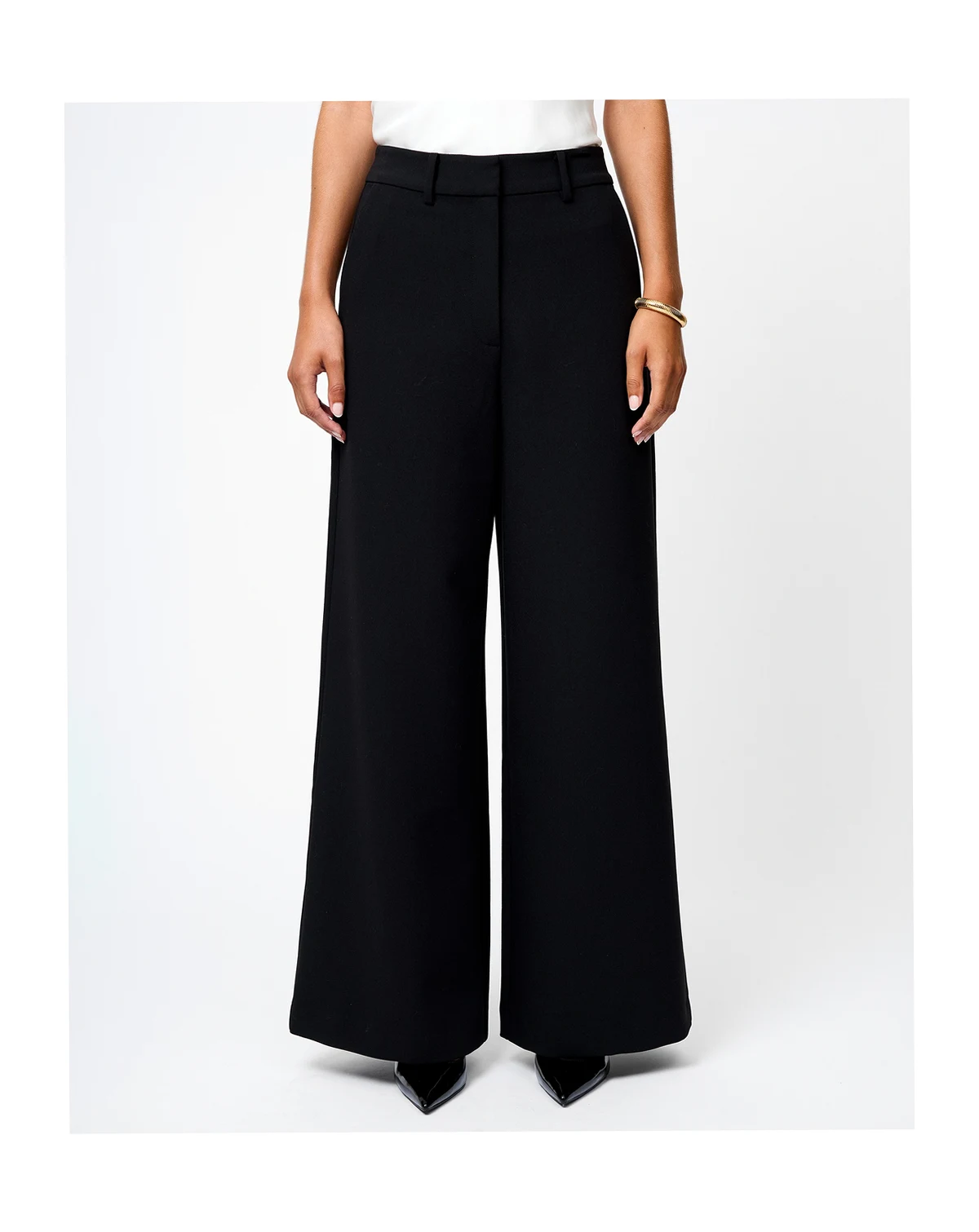 Women's Azra Twill Wide Leg Pants