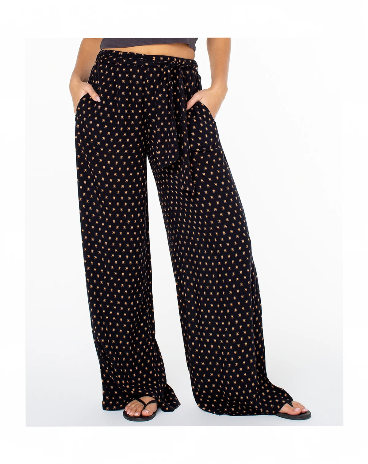 Women's Solstice Kiss Elastic Waist Pull-On Pants