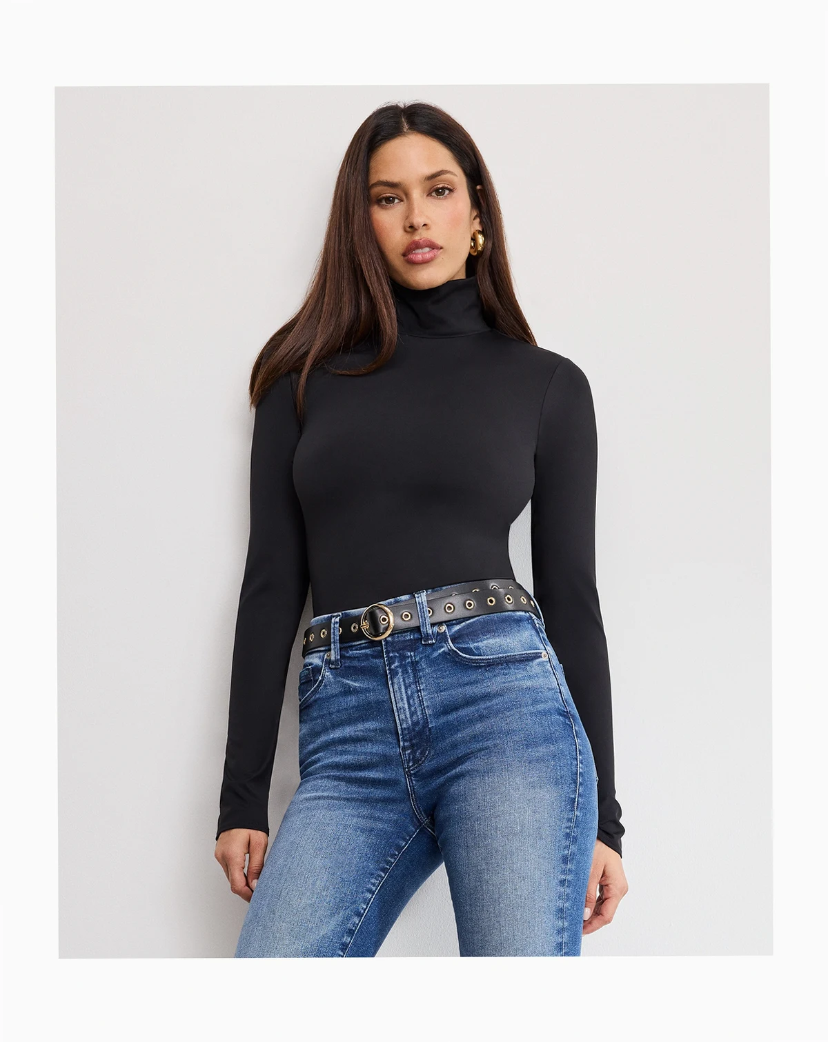 Women's Weightless Turtleneck Top, Regular & Plus Size