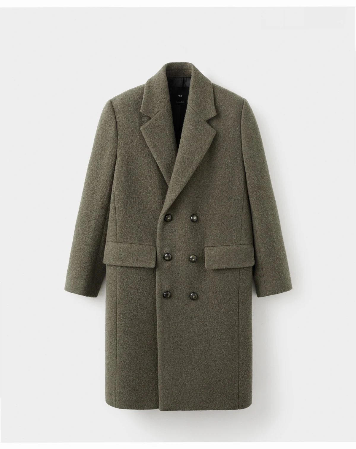 Women's Double-Breasted Wool Coat
