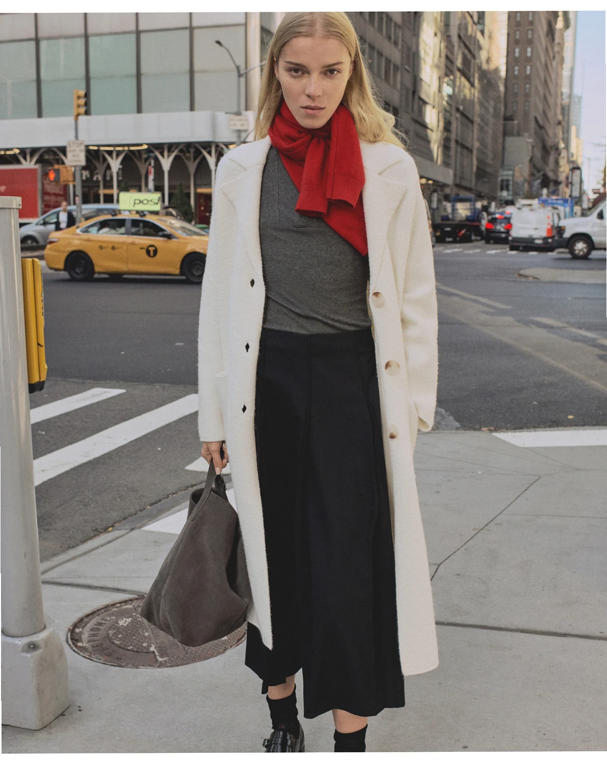 Women's Knitted Long Coat