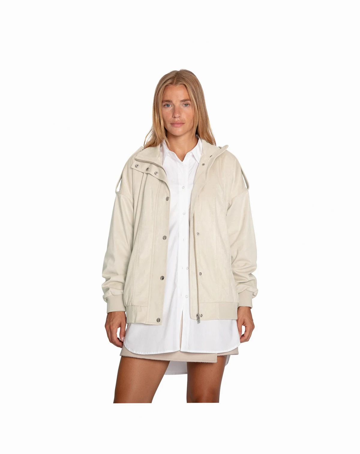 Women's Most Wanted Suede Bomber Jacket