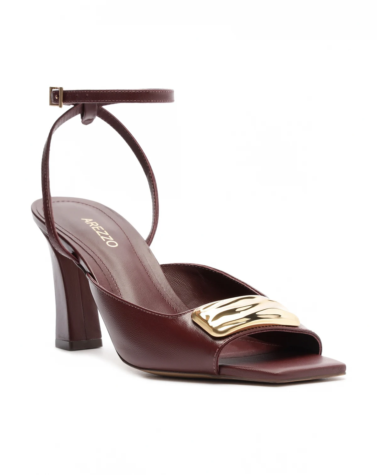 Women's Greer Gold Elegance Block Heel Sandals