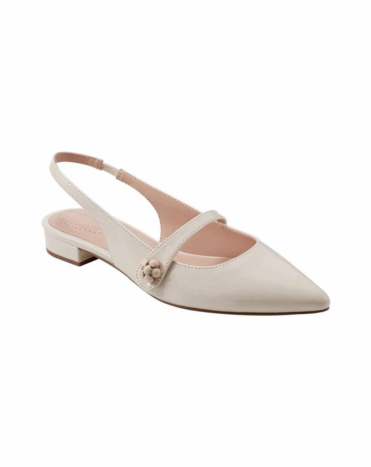 Women's Aubriana Pointed Toe Slingback Mary Jane Flats