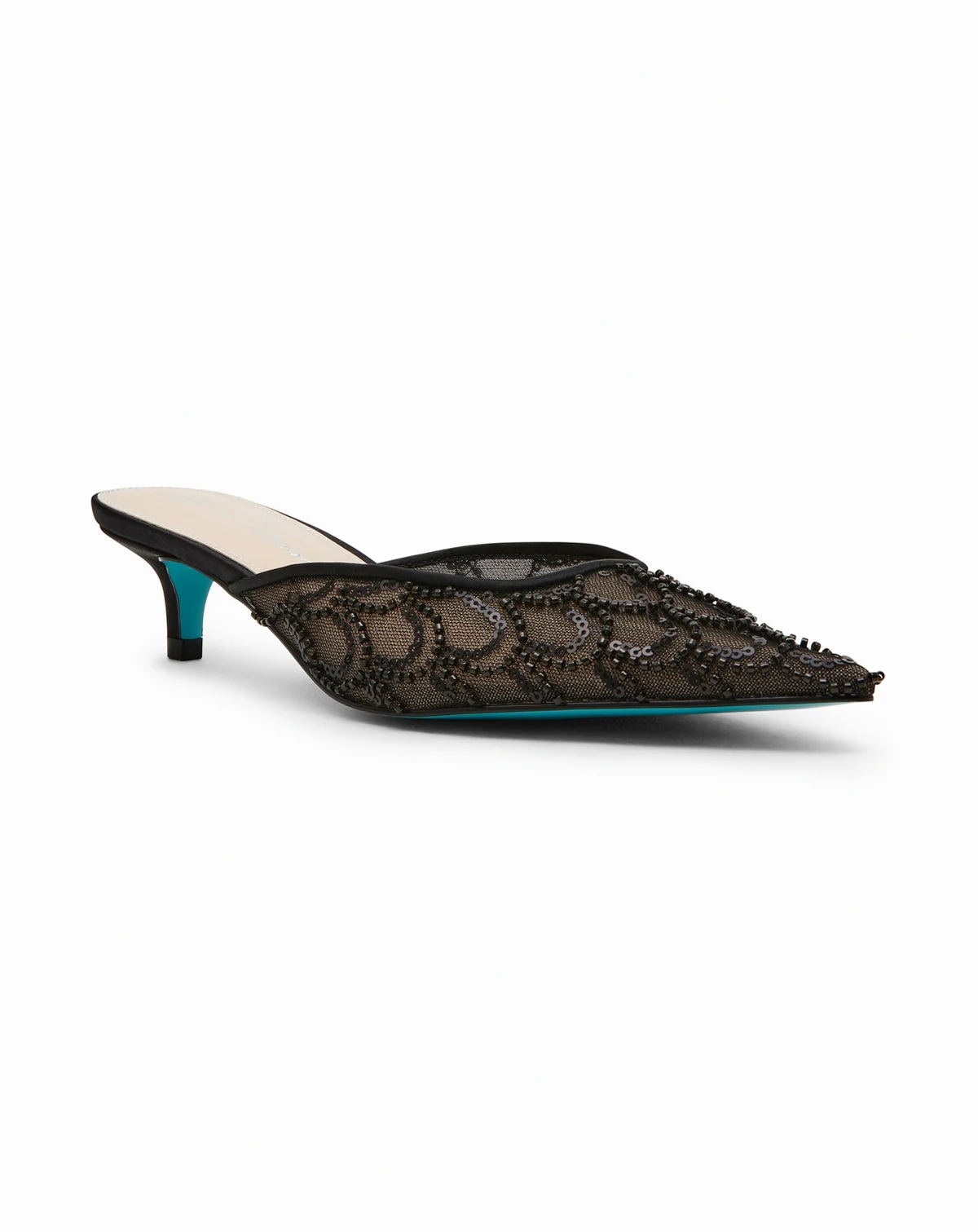 Women's Ellis Beaded Scalloped Mule Pumps