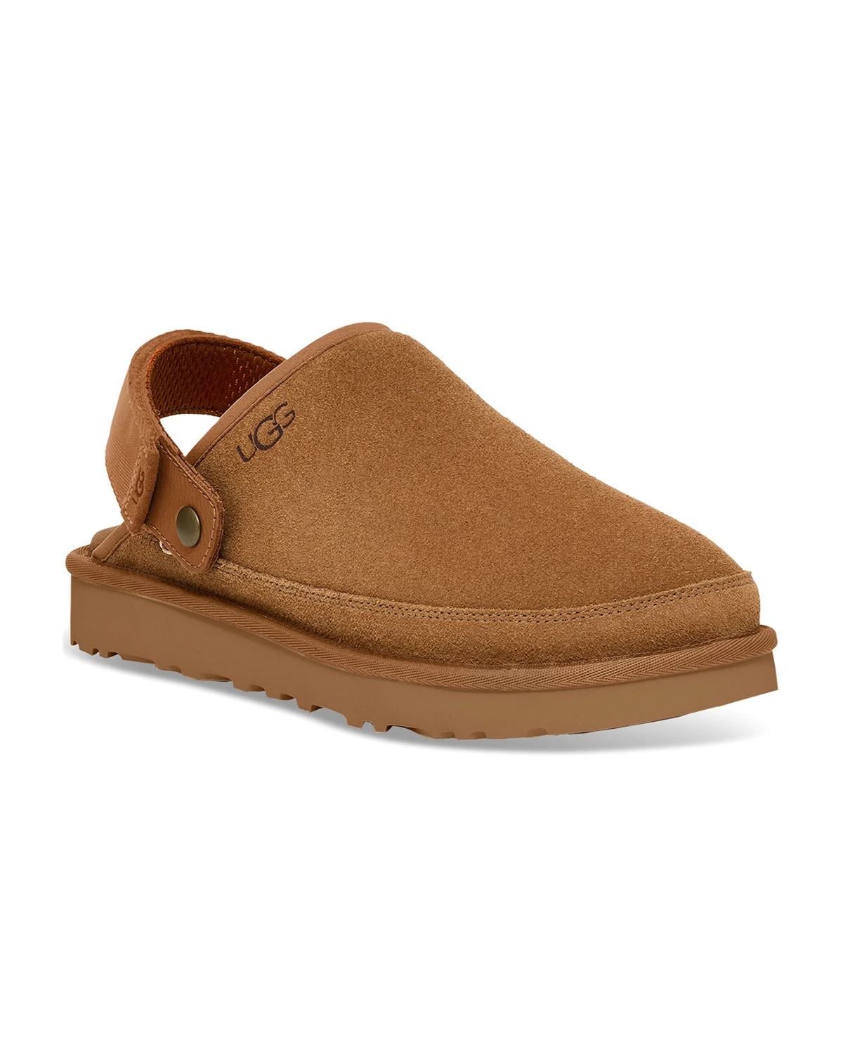 Men's Goldencoast II Suede Clogs with Removable Heel Strap
