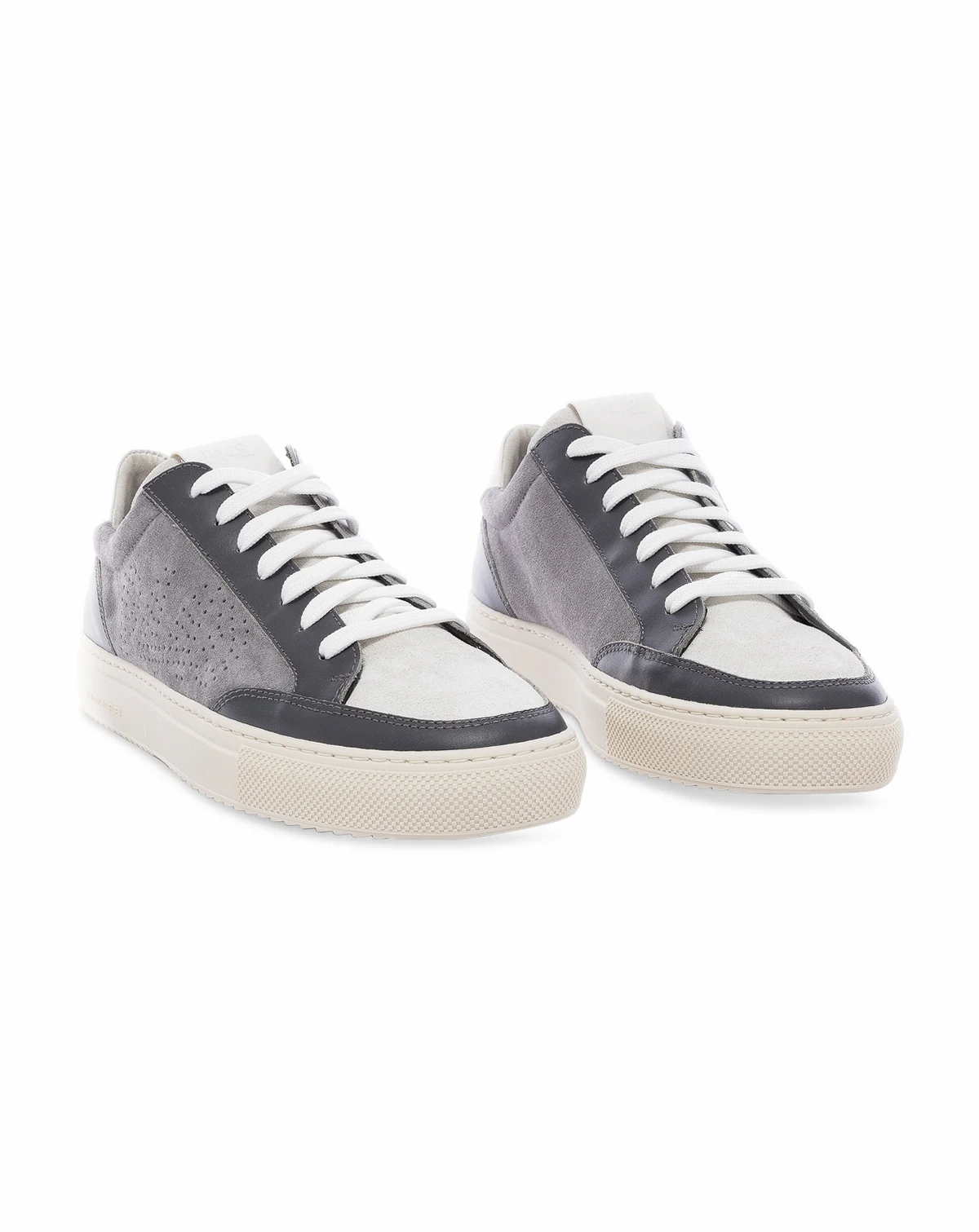 Men's Soho Perforated Logo Low-Top Sneakers