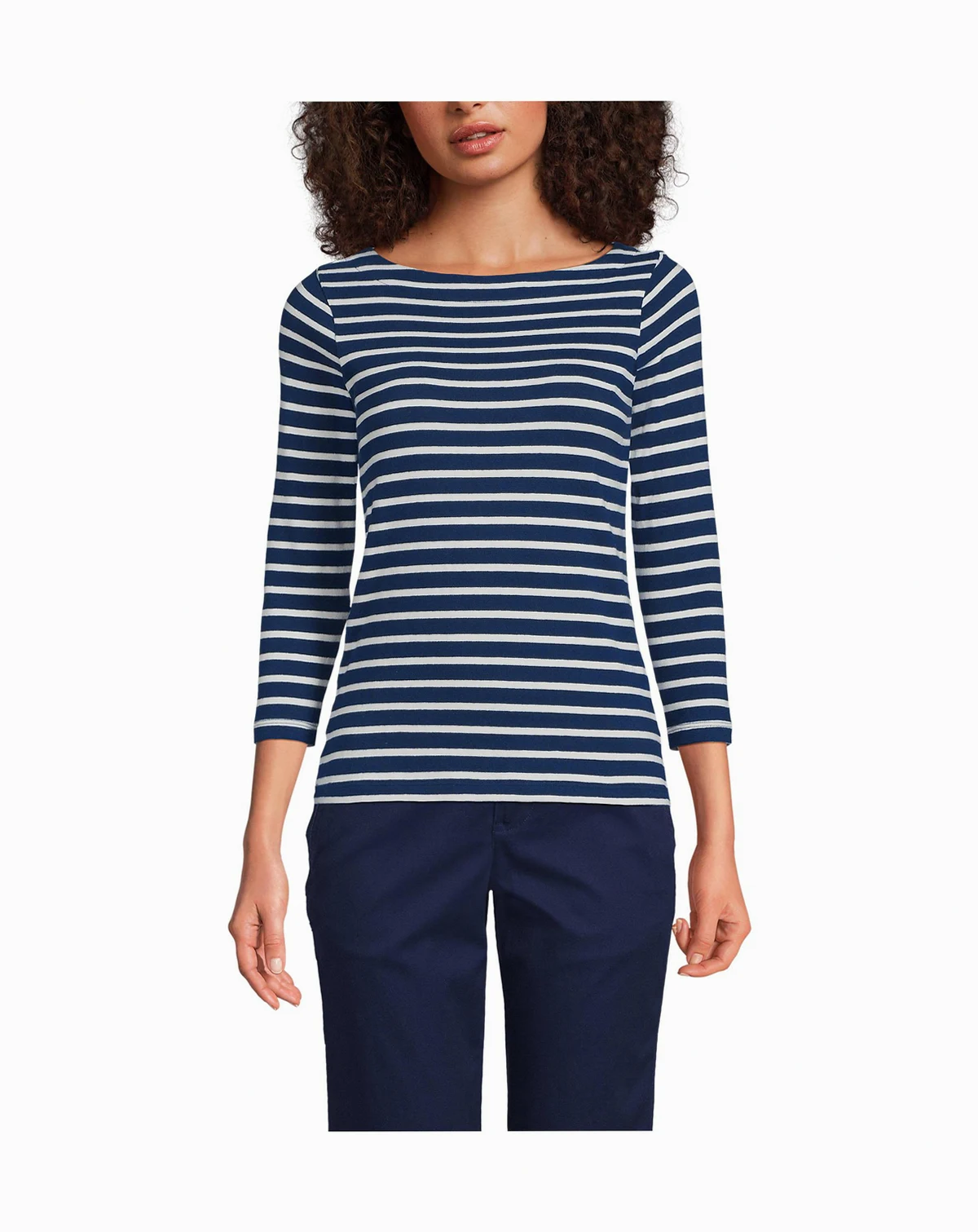 Women's Mariner Jersey Boatneck Top