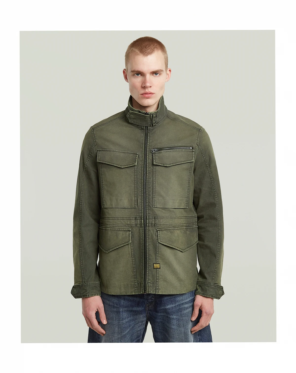 Men's Stand Up Collar Jacket