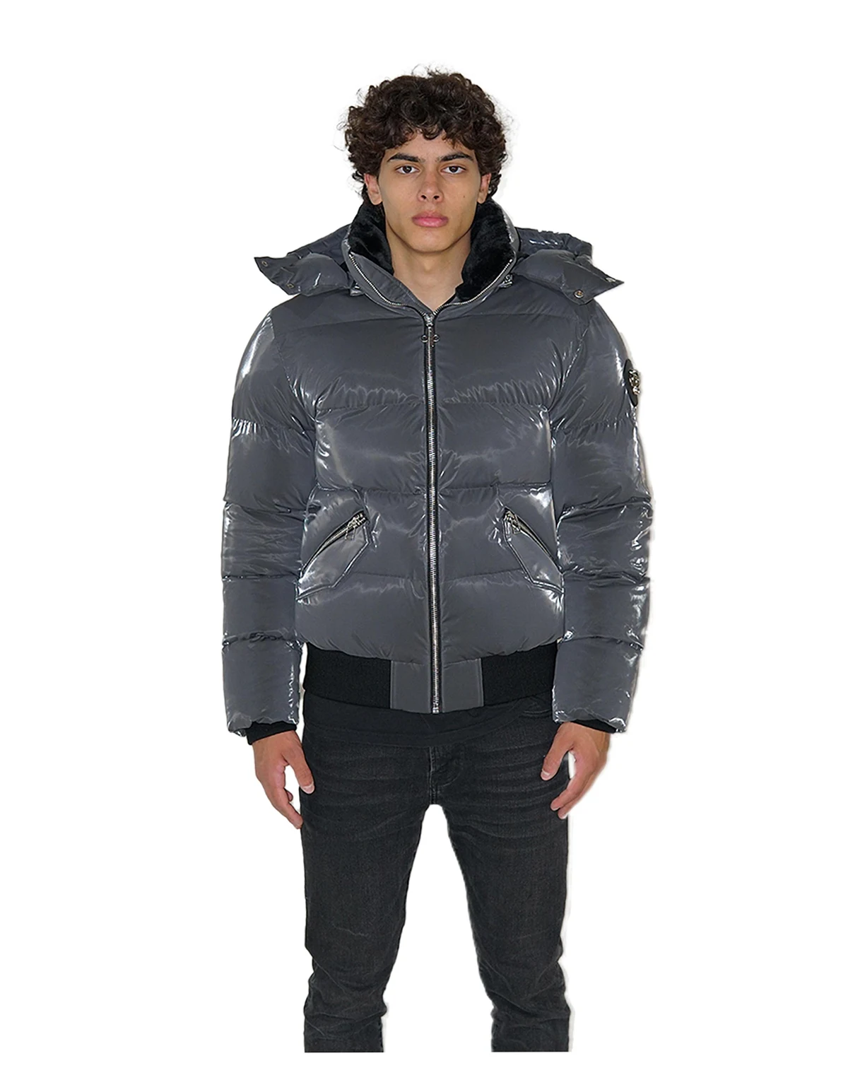 Men's Woody Bomber Quilted Coat