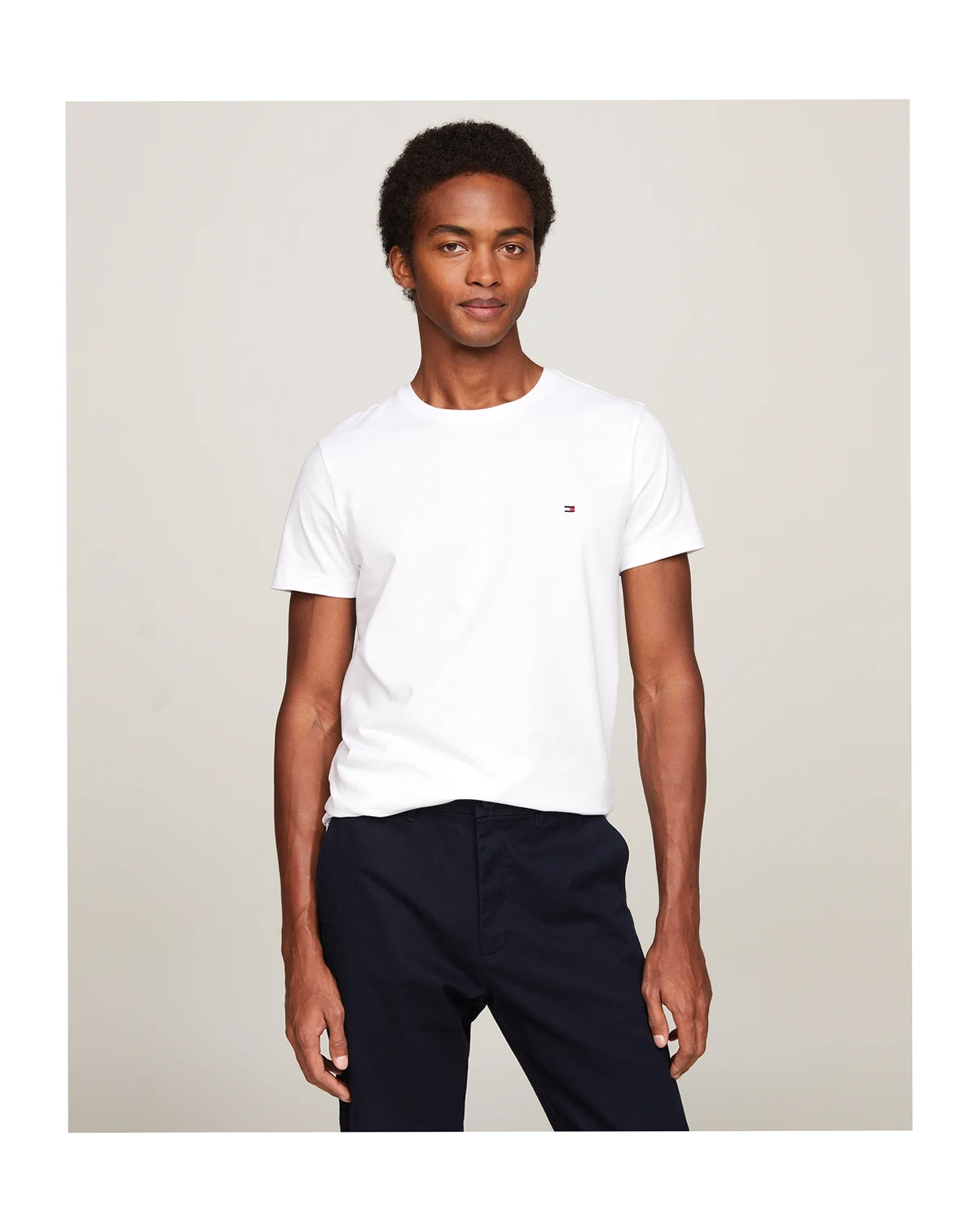 Men's Stretch Cotton Slim-Fit T-Shirt