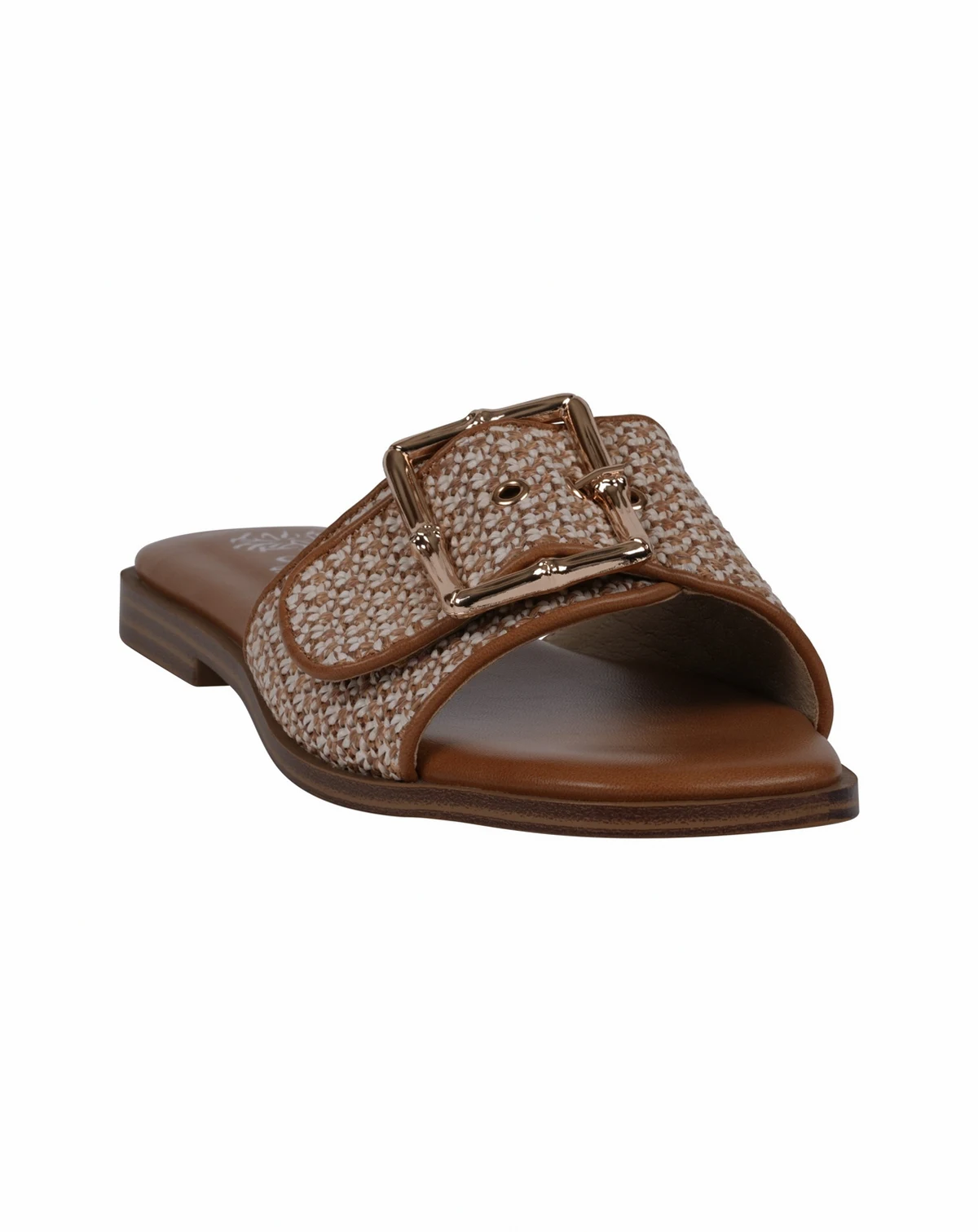 Women's Indie Woven Buckle Flat Sandals