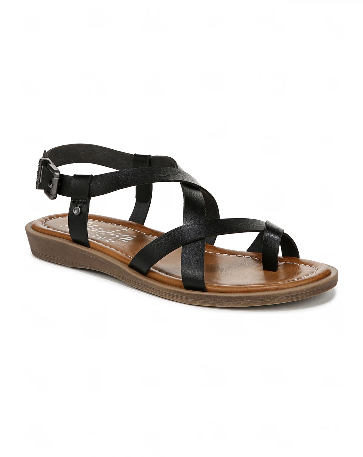 Women's Devon 3 Toe Loop Strappy Flat Sandals