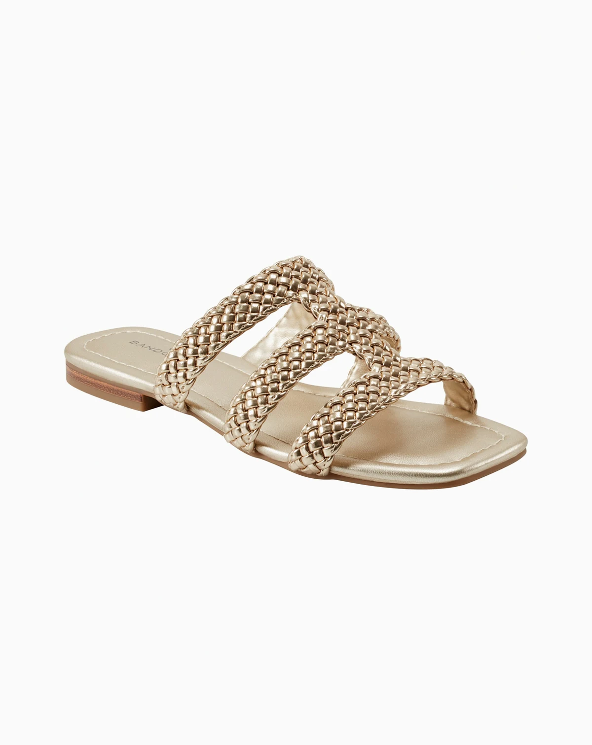 Women's Sumer Woven Caged Flat Slide Sandals