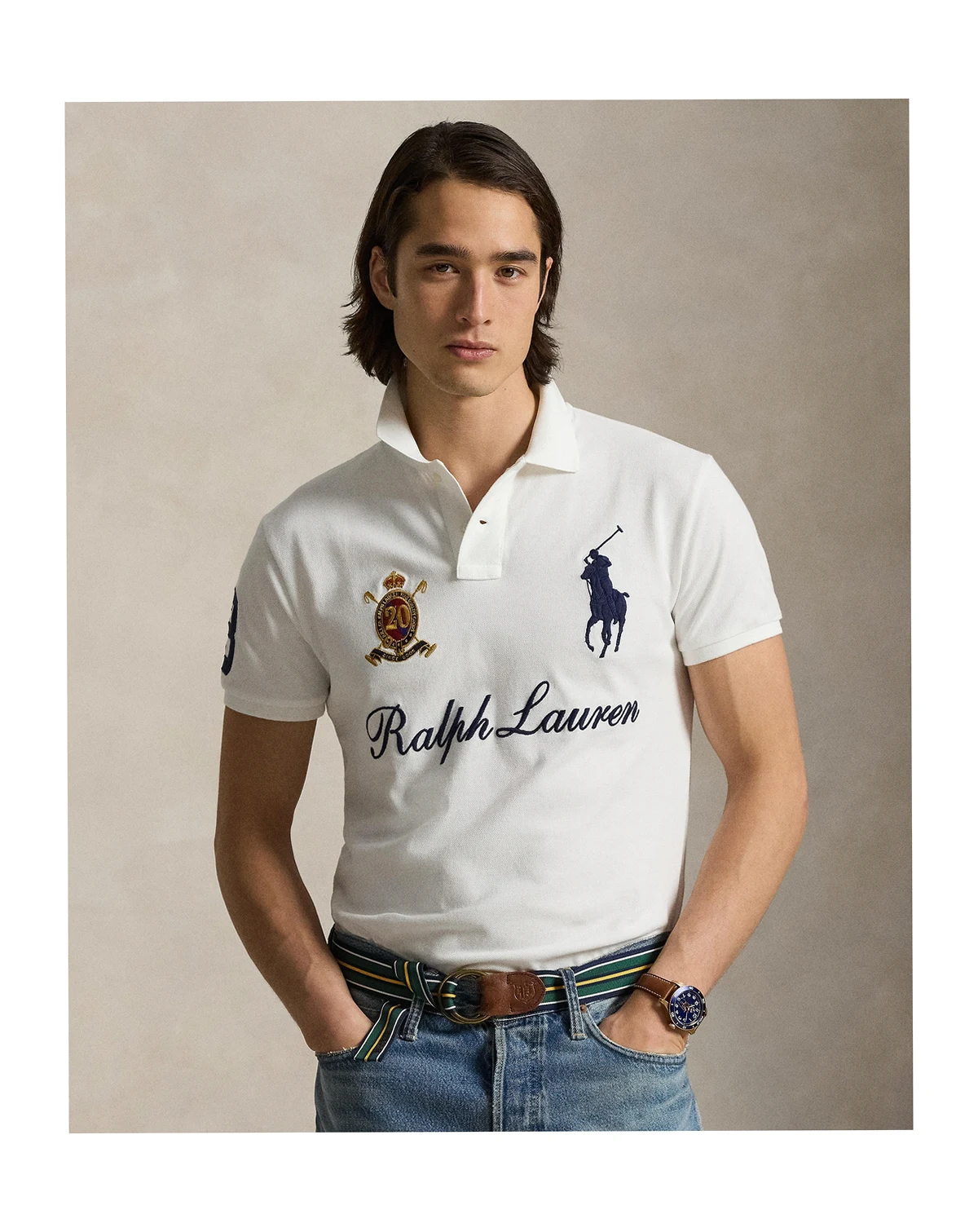 Men's Custom Slim-Fit Polo Shirt