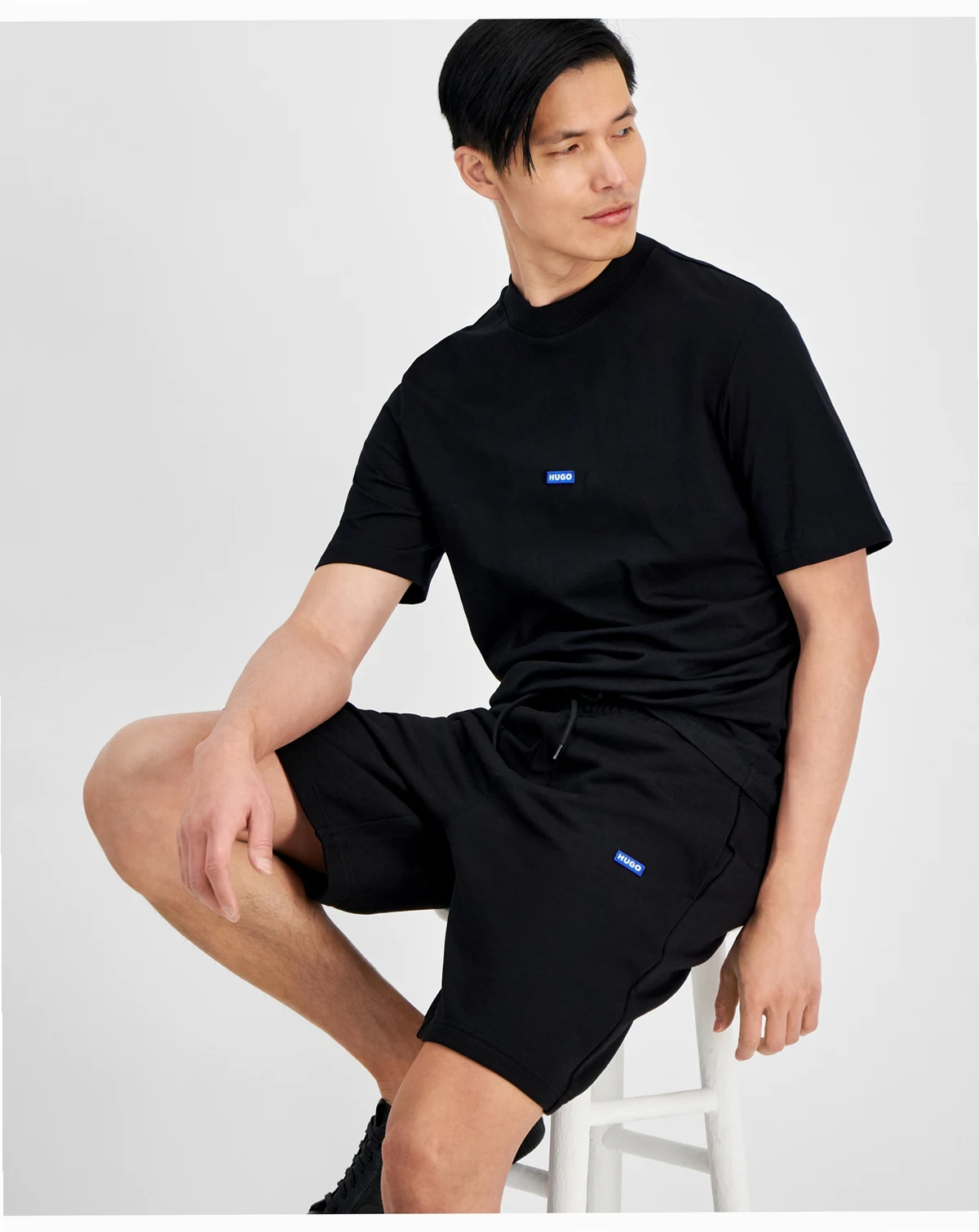 Men's Regular-Fit Logo Patch T-Shirt
