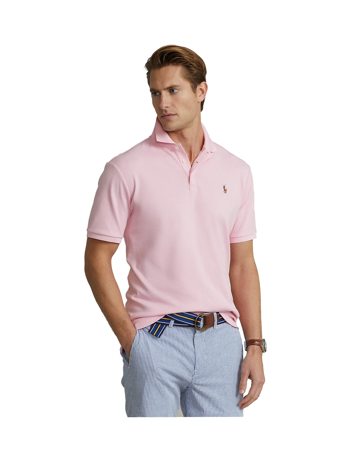Men's Classic Fit Soft Cotton Polo