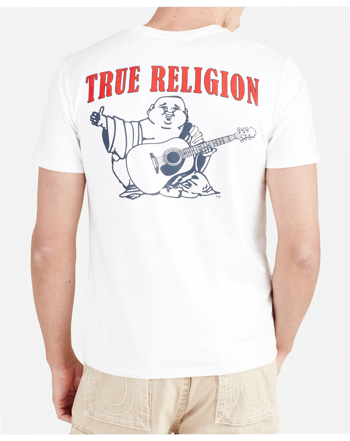 Men's Buddha Logo Crewneck Short Sleeve T-shirt