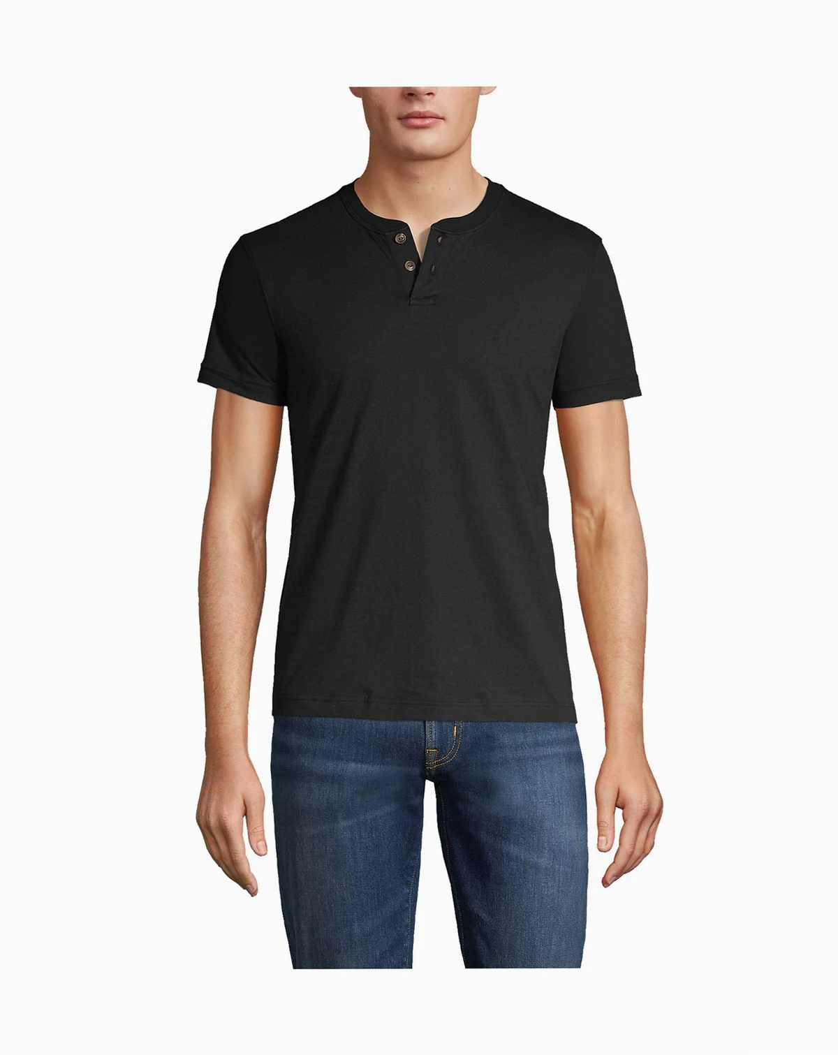 Men's Short Sleeve Super-T Henley