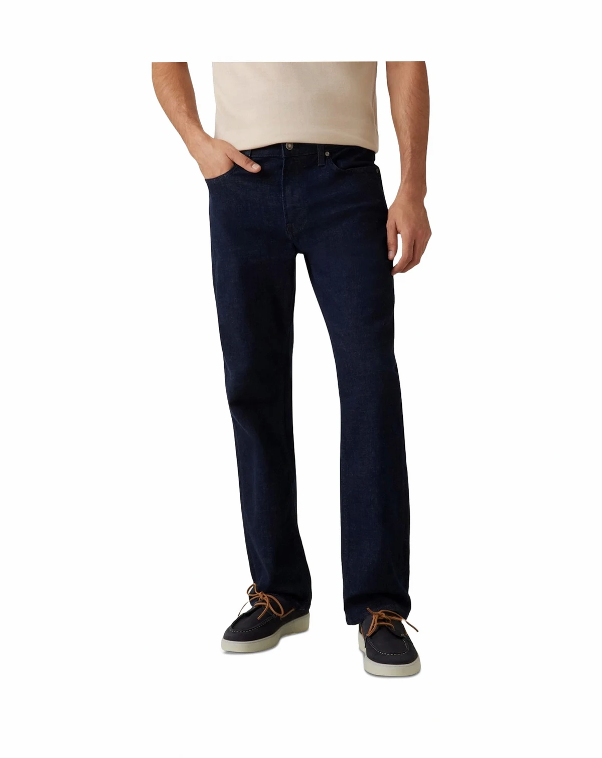 Men's Mason Dark-Wash Regular-Fit Stretch Jeans