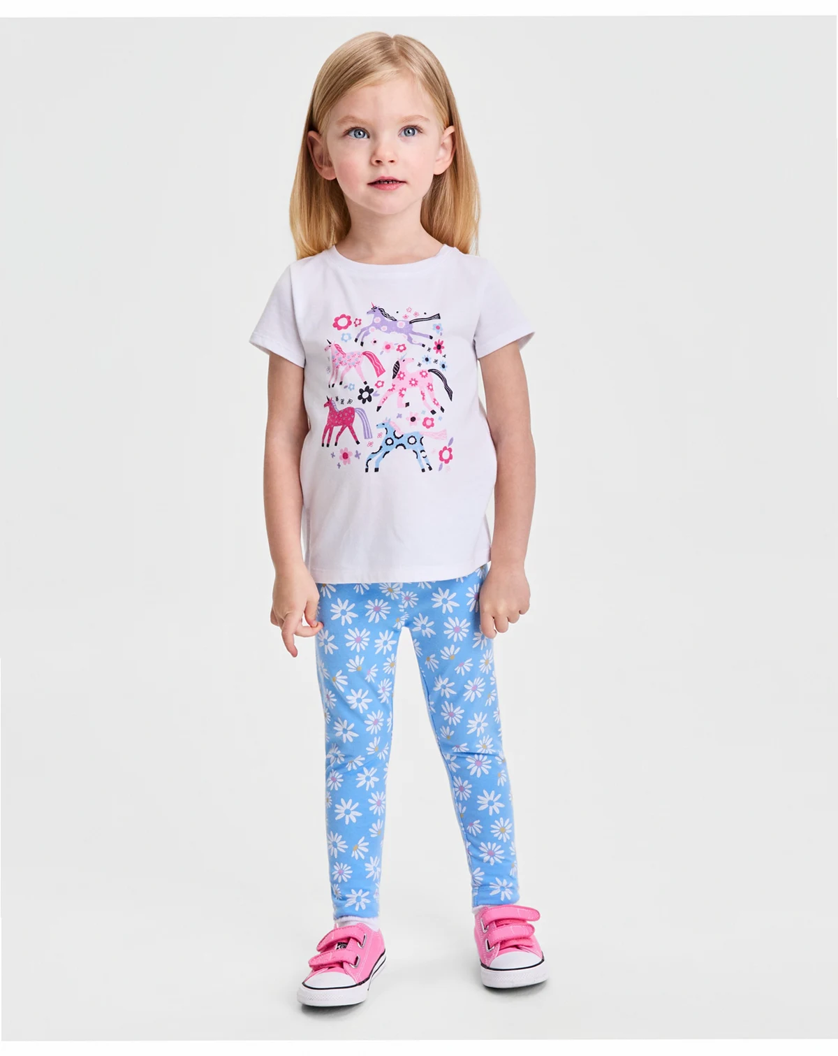 Girls' 12M-5T Unicorns Tee, Macy's Exclusive