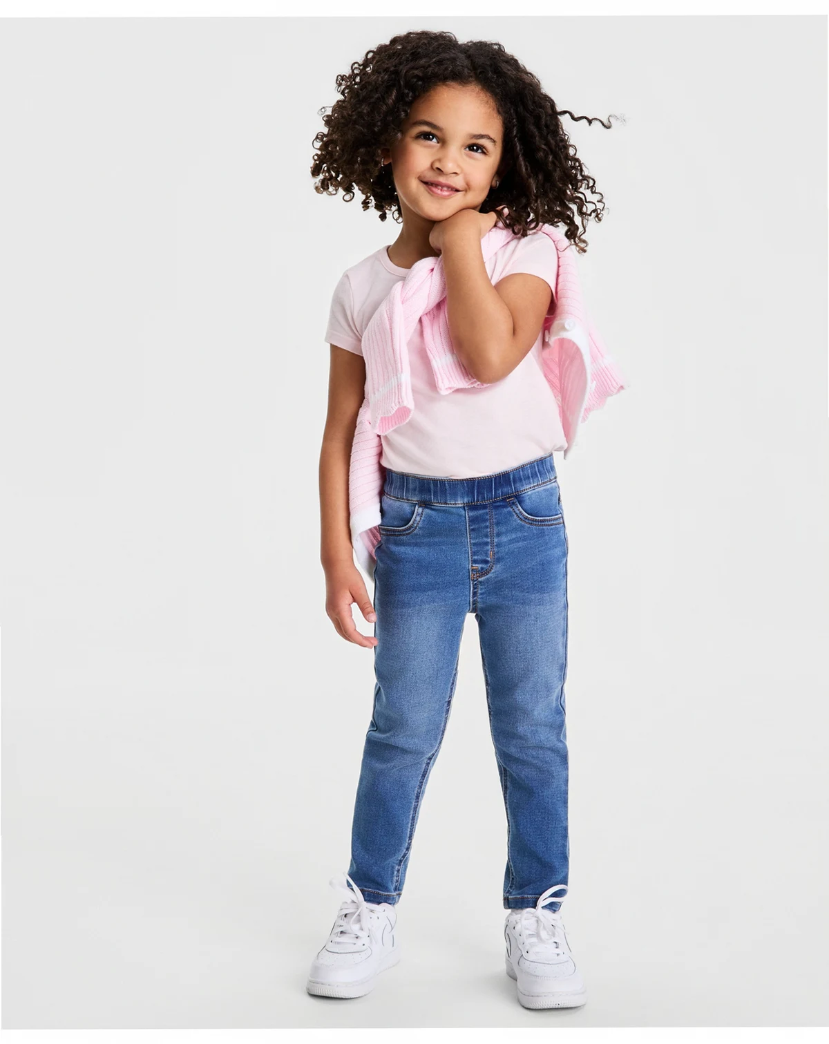 Girls' 12M-5T Skinny Pull-On Jeans, Macy's Exclusive