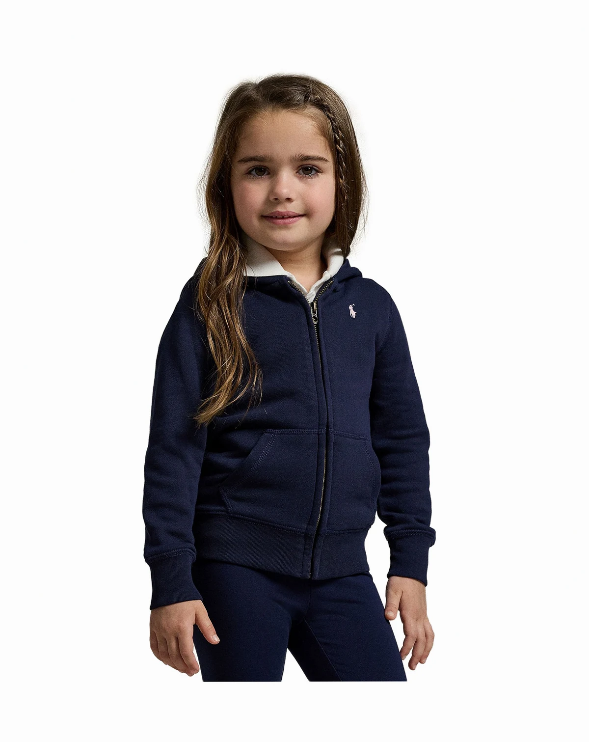 Girls' 2T-6X French Terry Full-Zip Hoodie