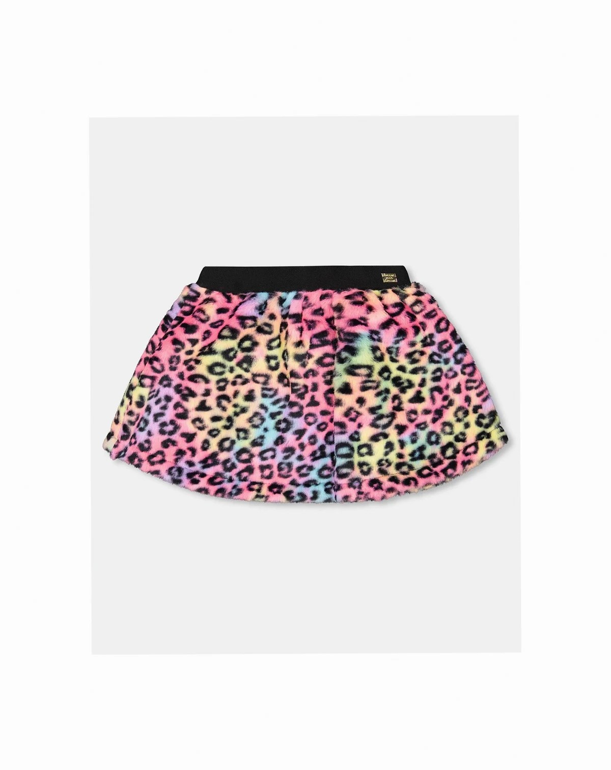 Toddler Girls Faux Fur Skirt Multicolor Leopard - Toddler|Child