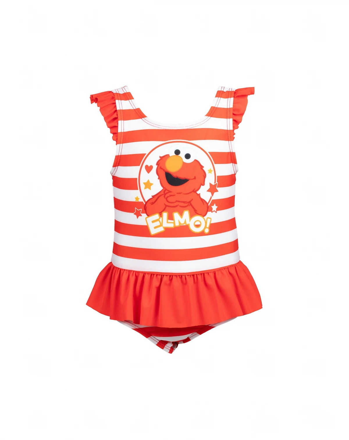 Toddler Girls Elmo One Piece Bathing Suit Dress