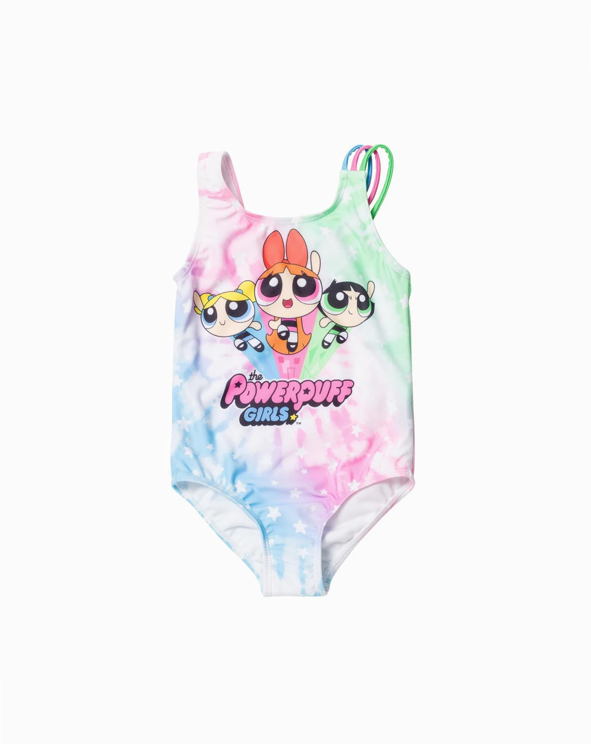 Toddler Girls Powerpuff One Piece Bathing Suit