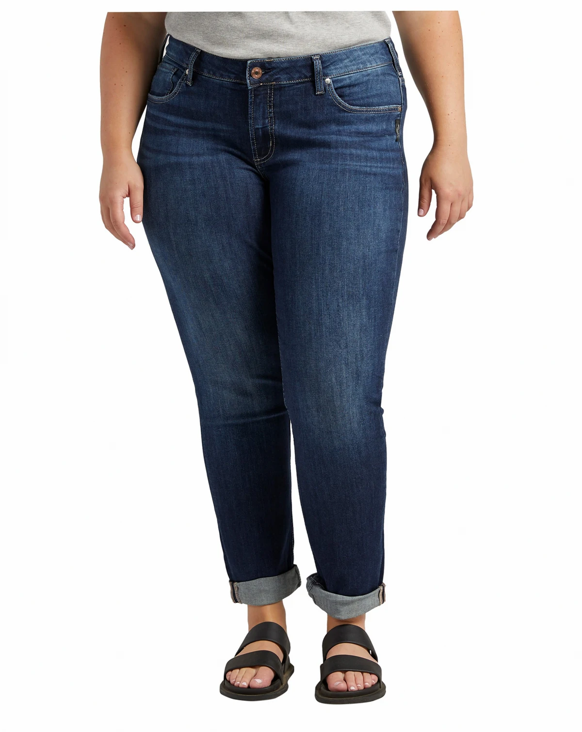 Plus Size Boyfriend Jeans
