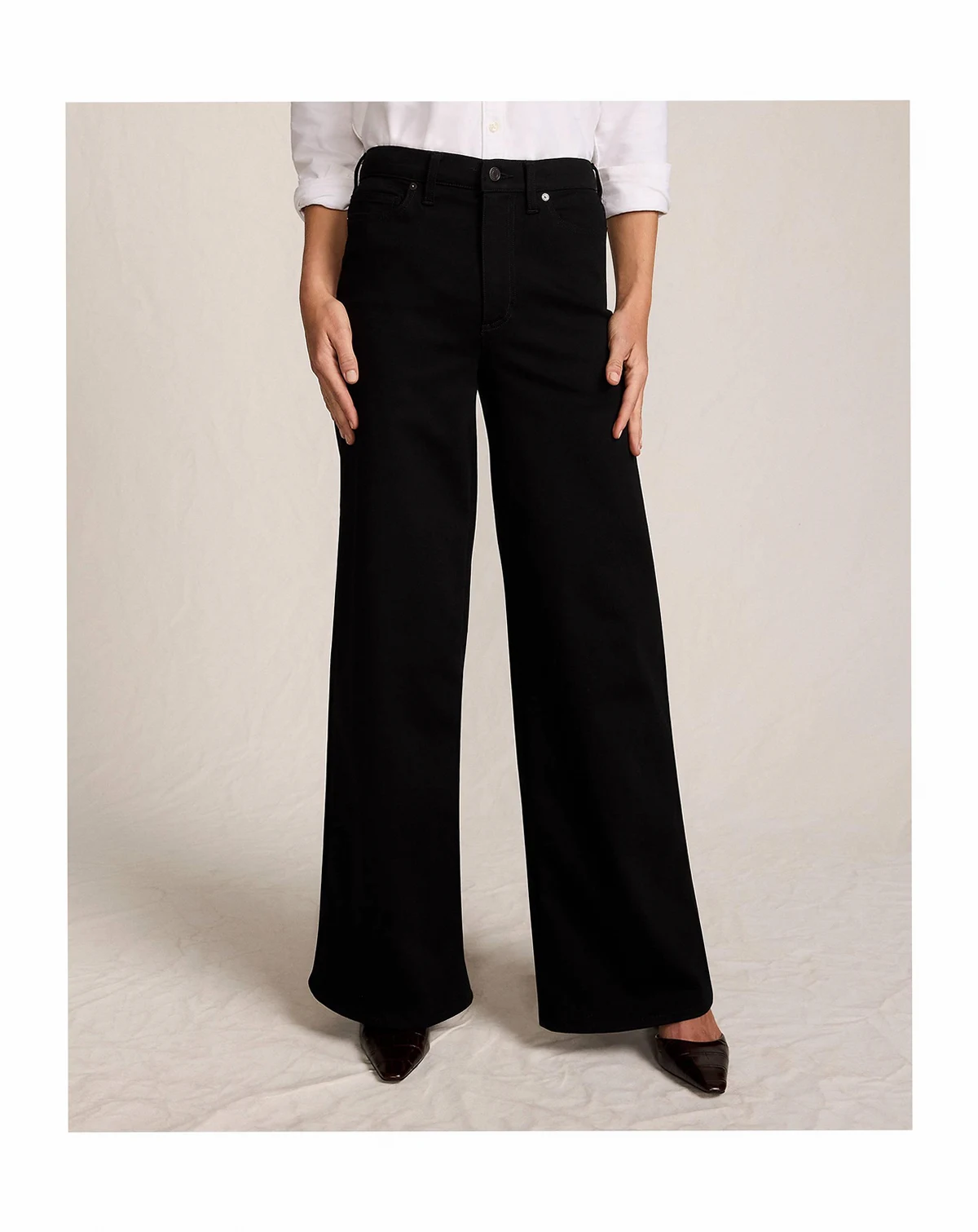 Women's Denim High Rise Extra Wide Leg Jeans